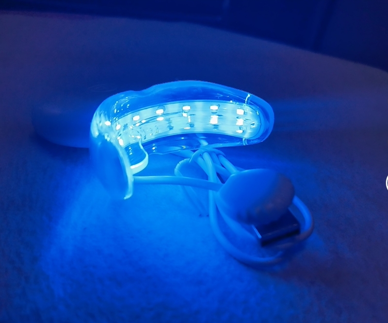 High Quality LED Blue Light Therapy Heated Device For Teeth Whitening