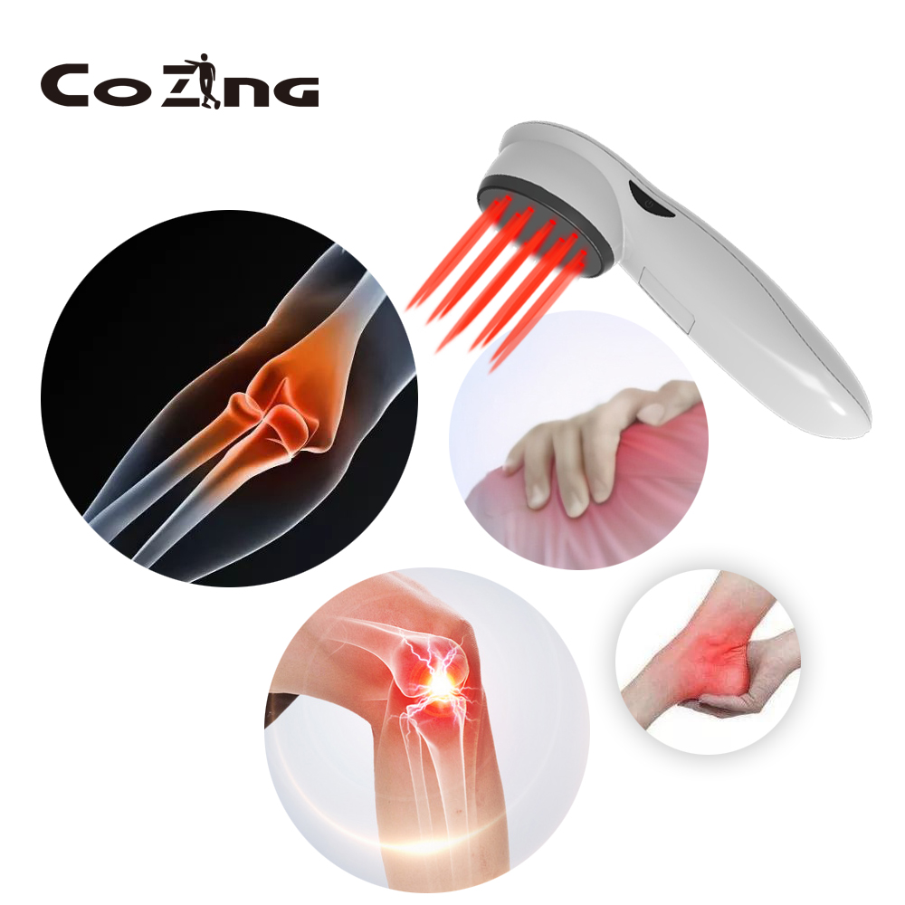 Relieving acute pain symptoms portable cold low price laser red therapy device lllt for body